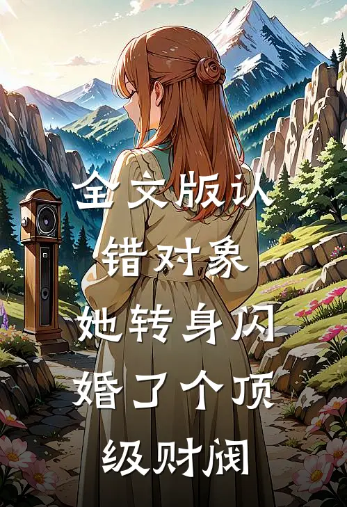 全文版认错对象，她转身闪婚了个顶级财阀