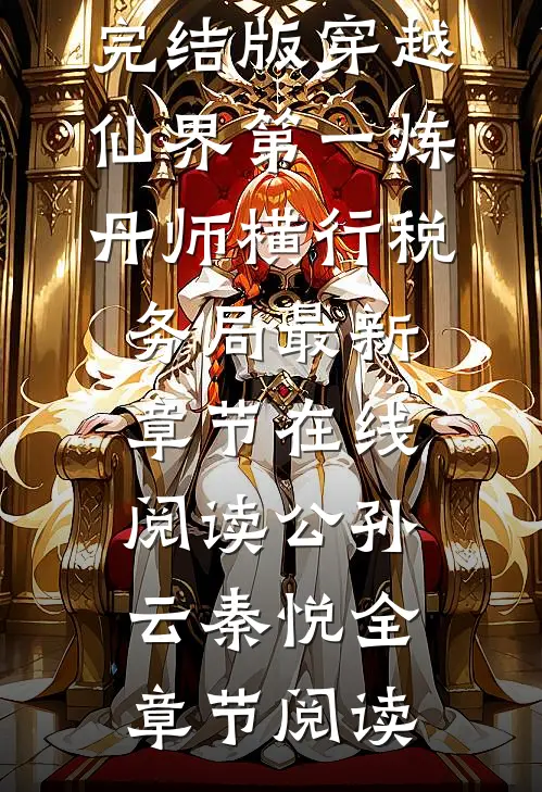 完结版穿越:仙界第一炼丹师横行税务局