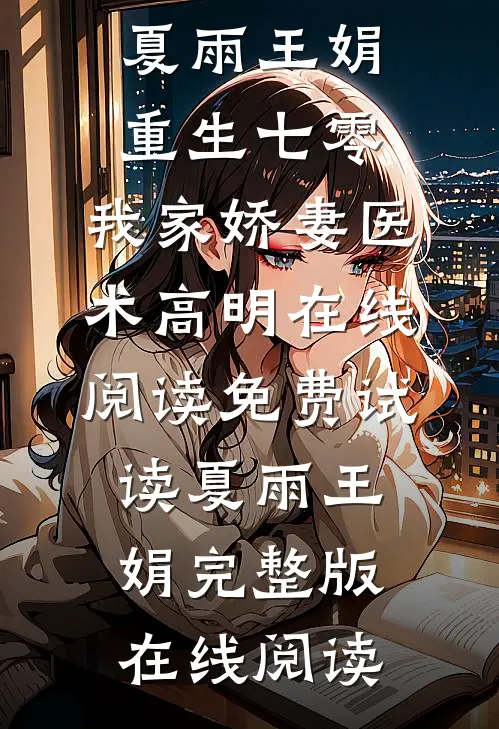 重生七零:我家娇妻医术高明在线阅读
