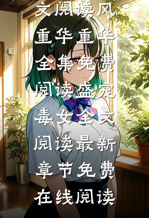 盛宠毒女全文阅读