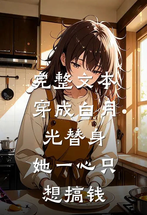 完整文本穿成白月光替身,她一心只想搞钱