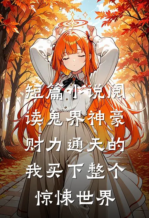 短篇小说阅读鬼界神豪:财力通天的我买下整个惊悚世界
