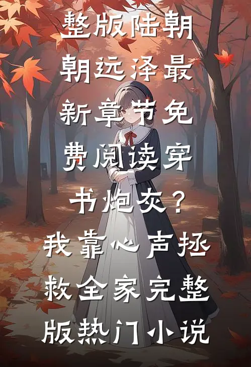 穿书炮灰?我靠心声拯救全家完整版
