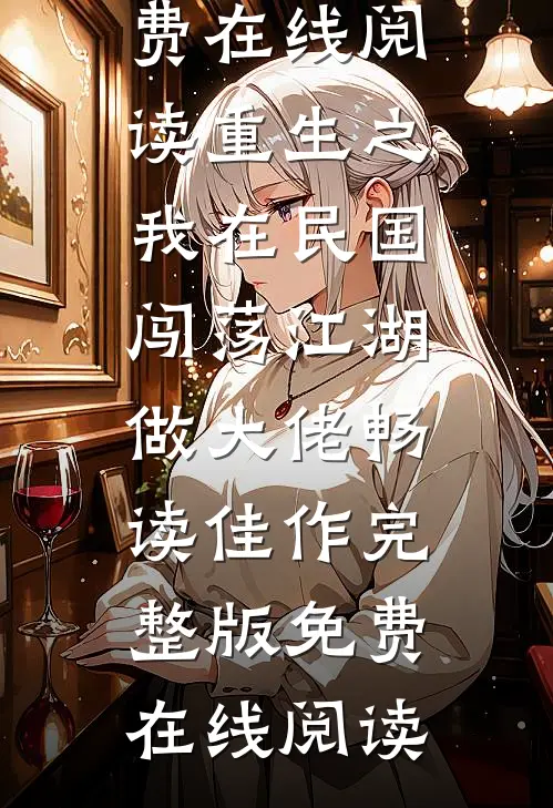 重生之我在民国闯荡江湖做大佬畅读佳作