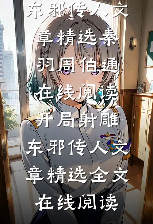 开局射雕,东邪传人文章精选
