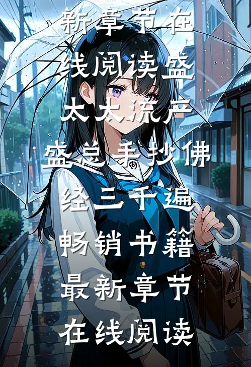 盛太太流产,盛总手抄佛经三千遍畅销书籍