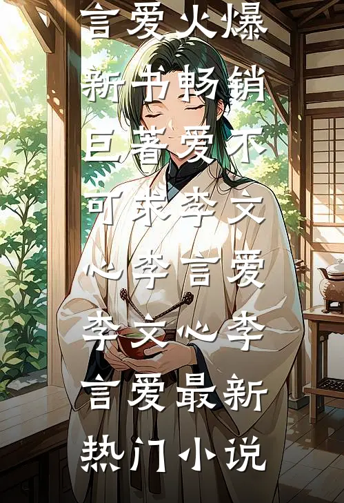 畅销巨著爱不可求李文心李言爱