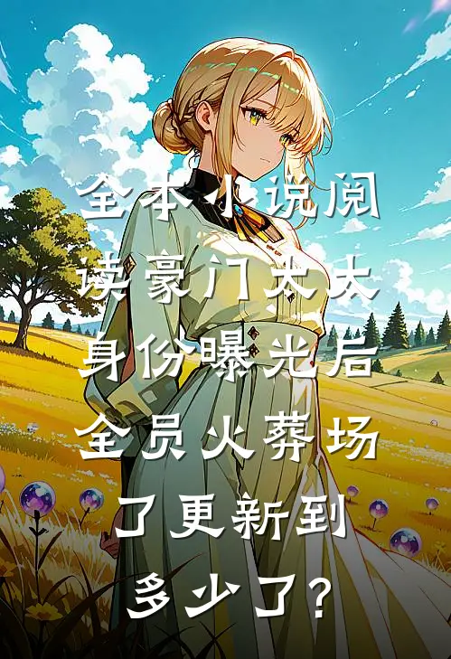 全本小说阅读豪门太太身份曝光后,全员火葬场了更新到多少了?