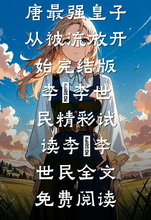 大唐最强皇子:从被流放开始完结版