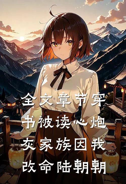 全文章节穿书被读心炮灰家族因我改命陆朝朝