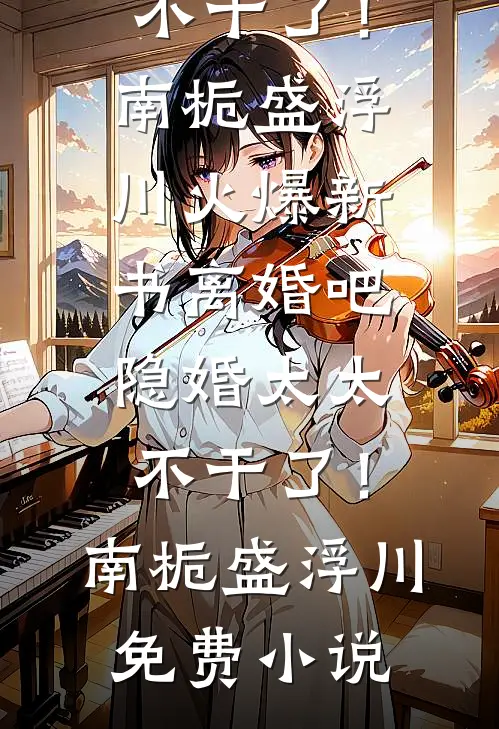 离婚吧,隐婚太太不干了!