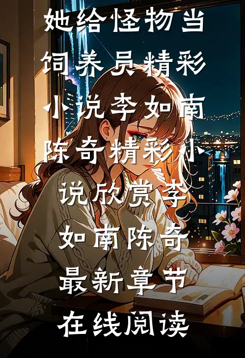 女扮男装:她给怪物当饲养员精彩小说