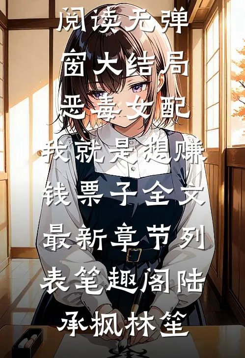 恶毒女配:我就是想赚钱票子全文