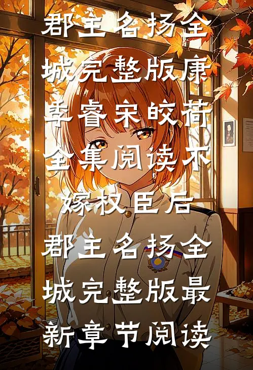 不嫁权臣后,郡主名扬全城完整版