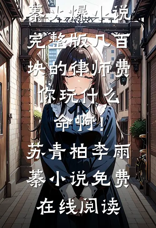 完整版几百块的律师费,你玩什么命啊!