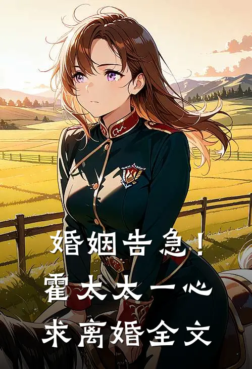 婚姻告急!霍太太一心求离婚全文