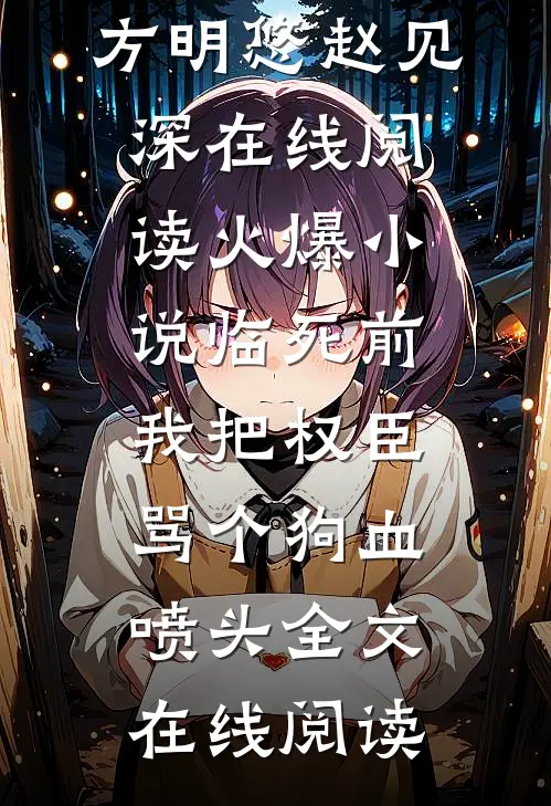 火爆小说临死前,我把权臣骂个狗血喷头