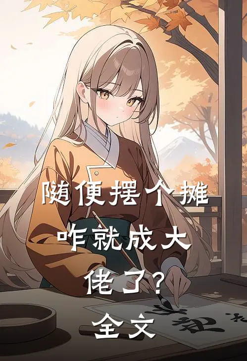 随便摆个摊,咋就成大佬了?全文