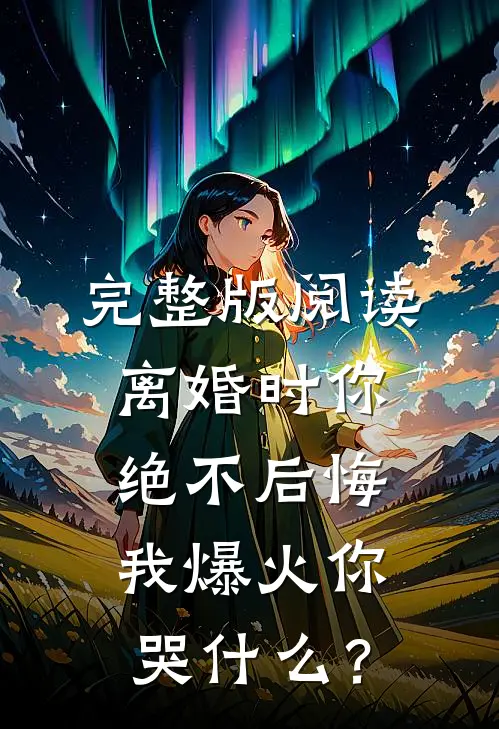 完整版阅读离婚时你绝不后悔，我爆火你哭什么？