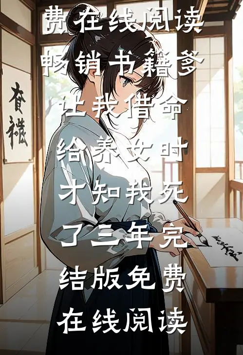 畅销书籍爹让我借命给养女时,才知我死了三年