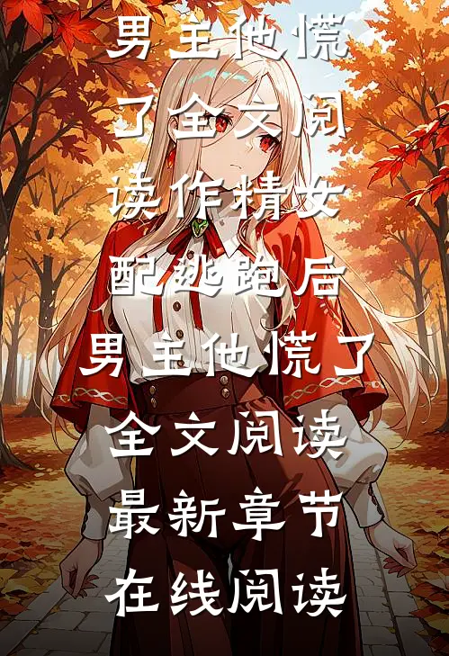 作精女配逃跑后,男主他慌了全文阅读