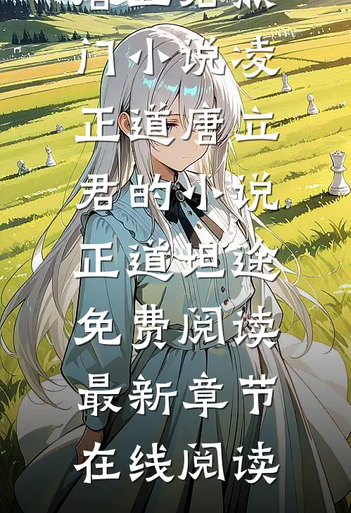 凌正道唐立君的小说正道坦途免费阅读