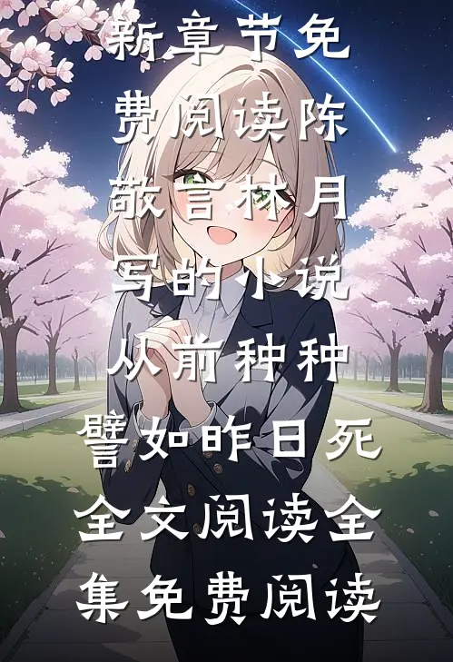 陈敬言林月写的小说从前种种,譬如昨日死全文阅读