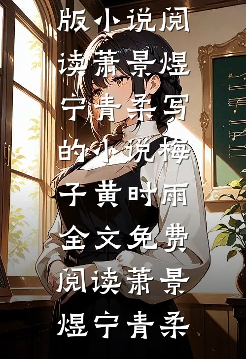 萧景煜宁青柔写的小说梅子黄时雨
