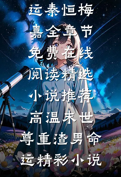 精选小说推荐高温末世,尊重渣男命运