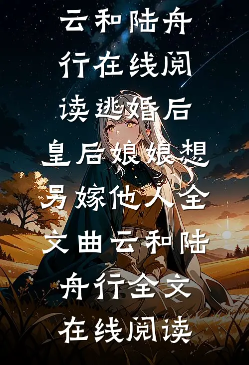 逃婚后,皇后娘娘想另嫁他人全文曲云和陆舟行