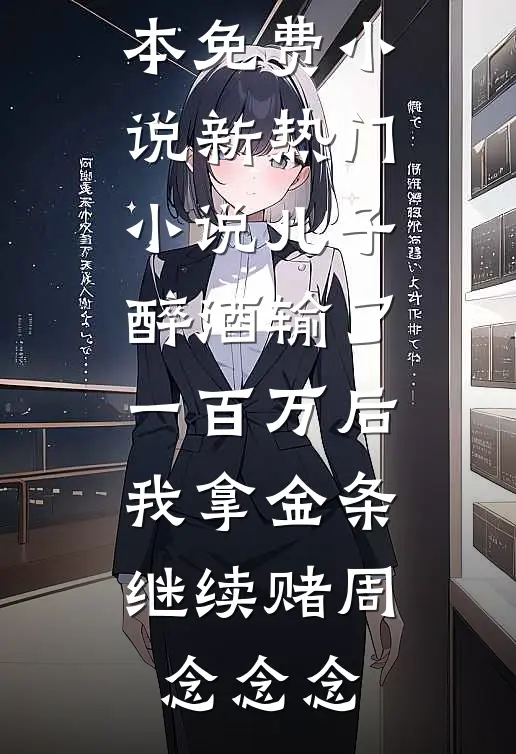 儿子醉酒输了一百万后,我拿金条继续赌