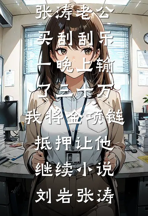 刘岩张涛老公买刮刮乐一晚上输了三十万,我将金项链抵押让他继续小说