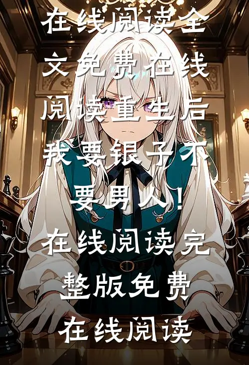 重生后,我要银子不要男人!在线阅读