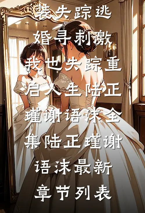 未婚夫假装失踪逃婚寻刺激,我也失踪重启人生陆正瑾谢语沫全集