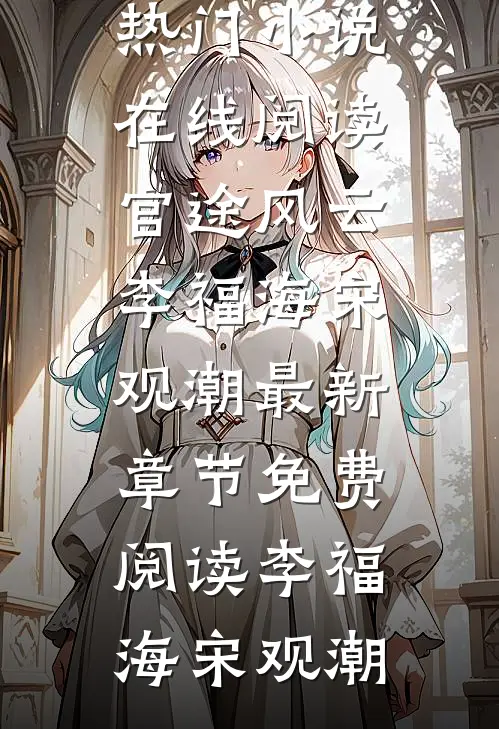 官途风云李福海宋观潮最新章节免费阅读