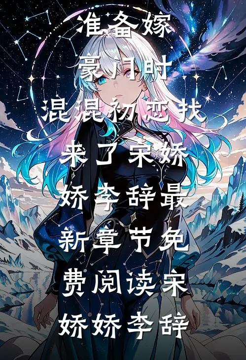 准备嫁豪门时,混混初恋找来了宋娇娇李辞最新章节免费阅读