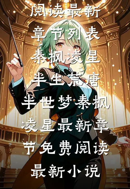 半生荒唐,半世梦秦枫凌星最新章节免费阅读