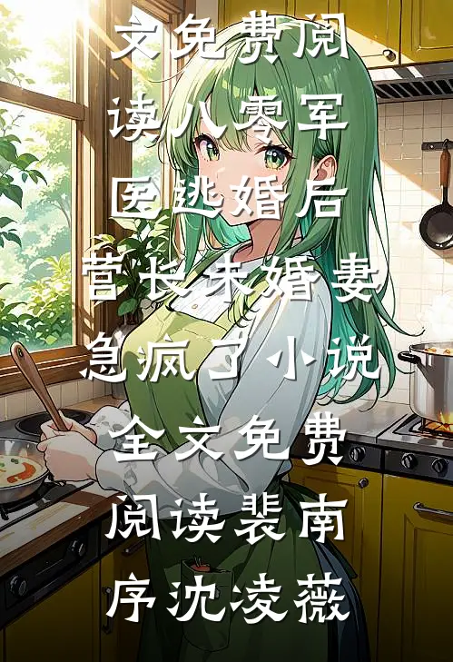 八零军医逃婚后,营长未婚妻急疯了小说全文免费阅读