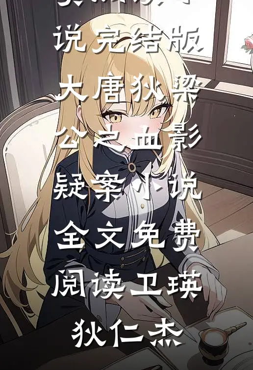 大唐狄梁公之血影疑案小说全文免费阅读