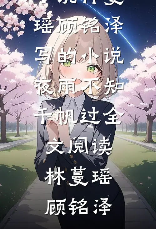 林蔓瑶顾铭泽写的小说夜雨不知千帆过全文阅读