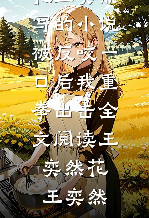 王奕然花王奕然写的小说被反咬一口后我重拳出击全文阅读