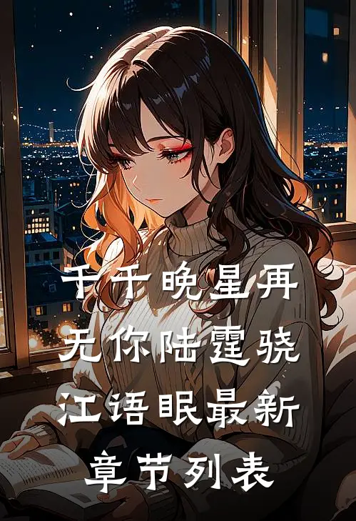 千千晚星再无你陆霆骁江语眠最新章节列表