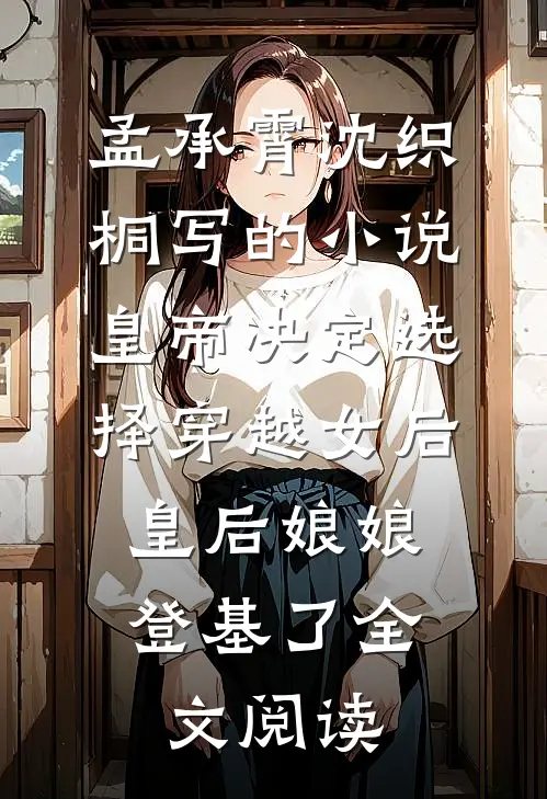 孟承霄沈织桐写的小说皇帝决定选择穿越女后,皇后娘娘登基了全文阅读