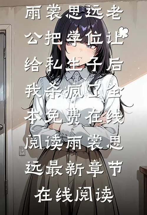 老公把学位让给私生子后,我杀疯了
