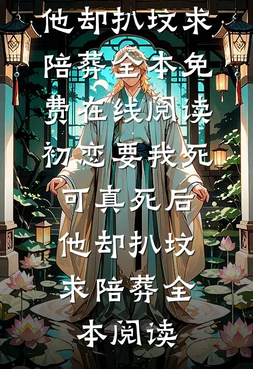 初恋要我死可真死后,他却扒坟求陪葬
