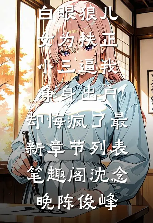 白眼狼儿女为扶正小三逼我净身出户,却悔疯了