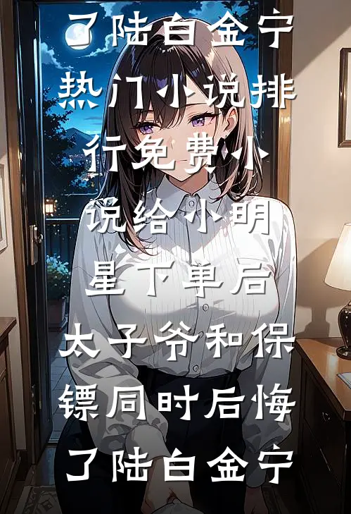 给小明星下单后,太子爷和保镖同时后悔了