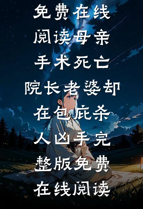 母亲手术死亡,院长老婆却在包庇杀人凶手