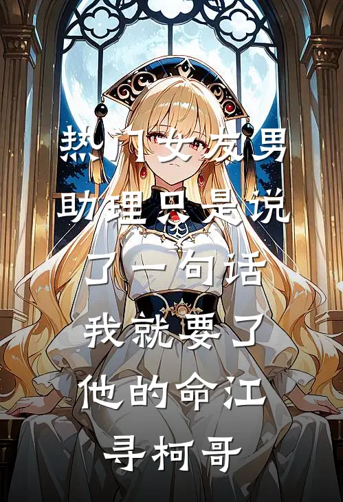 [热门]女友男助理只是说了一句话，我就要了他的命江寻柯哥