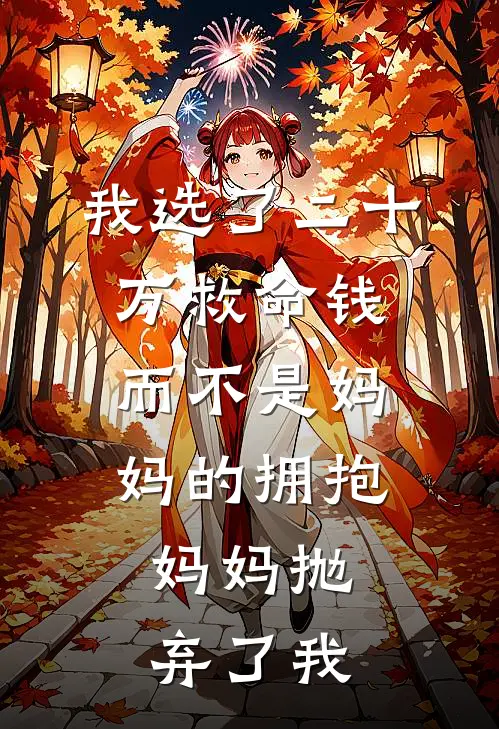 我选了二十万救命钱而不是妈妈的拥抱,妈妈抛弃了我